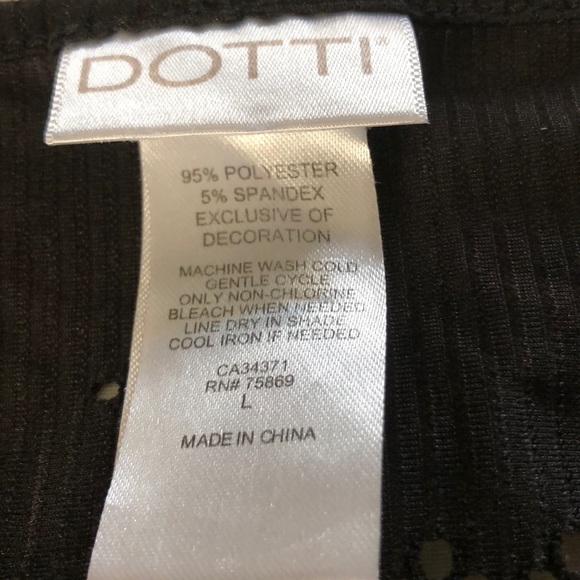 Dotti Gypsy Hem Crochet Tunic Cover-up - Picture 4 of 4